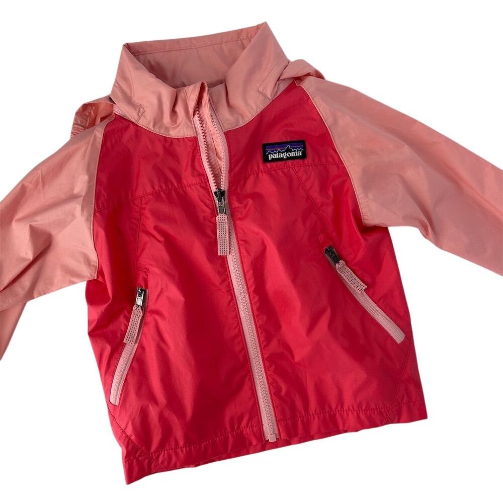 Patagonia NWT Baby Light & Variable Hoody Pink Windbreaker Jacket 12m - Picture 4 of 9
